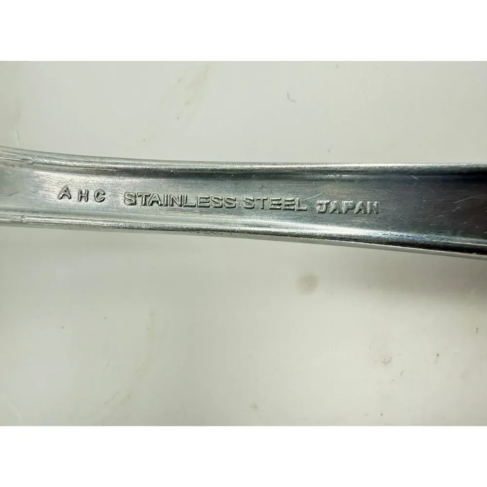 AHC Japan Stainless Steel Pie Cake Servers Set of 2 Starburst Sunburst Vintage